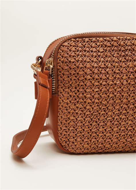 Weave Crossbody Bag .